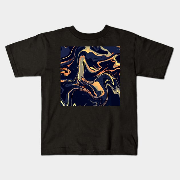 Premium Marble Inkscape Kids T-Shirt by TheSkullArmy